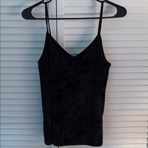 Black Velvet Hollister Tank